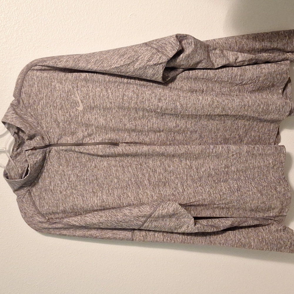 Women's nike running ṭop pullover long sleeve 3/4 zip 2xl